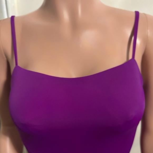 NWT GOOSEBERRY Women’s One-Piece Tank Plum Swimsuit - Picture 5 of 15